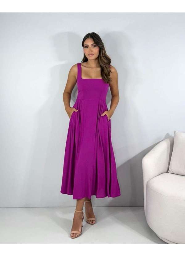 Closet Rc - Vestido Samanta Rosa 7