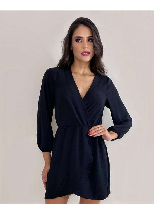 Closet Rc - Vestido Samara Preto