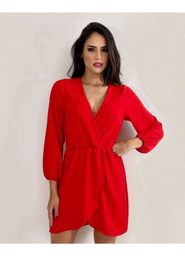 Closet Rc - Vestido Samara Vermelho