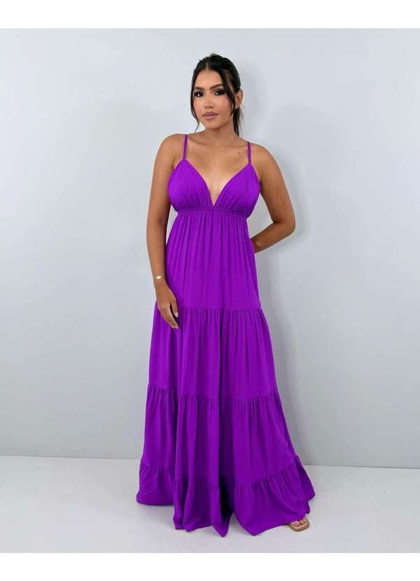 Closet Rc - Vestido Sophia Roxo 2
