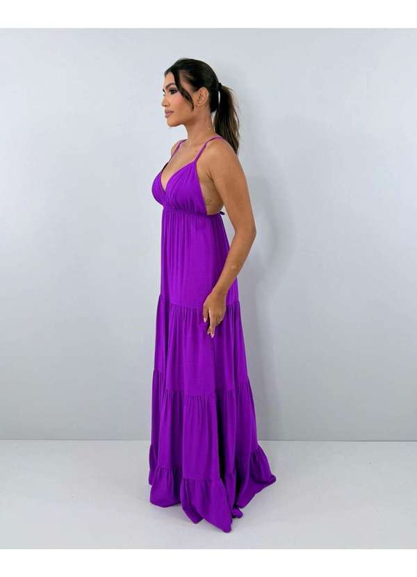 Closet Rc - Vestido Sophia Roxo 5