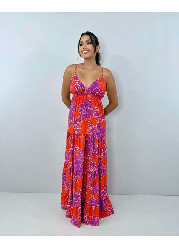 Closet Rc - Vestido Sophia Multicores