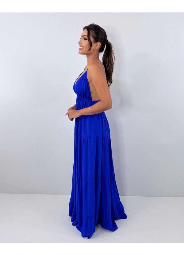 Closet Rc - Vestido Sophia Azul 8