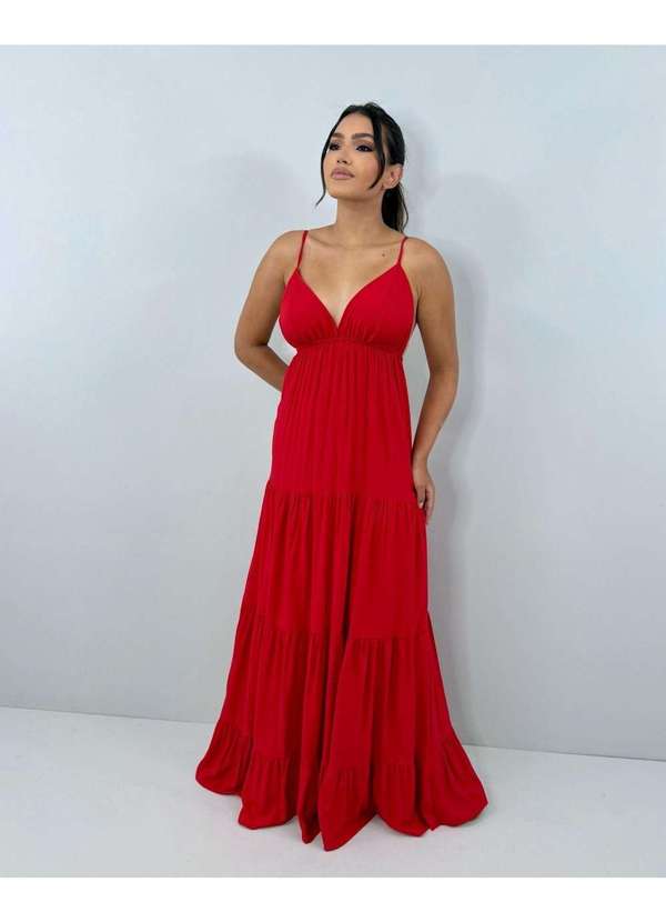 Closet Rc - Vestido Sophia Vermelho