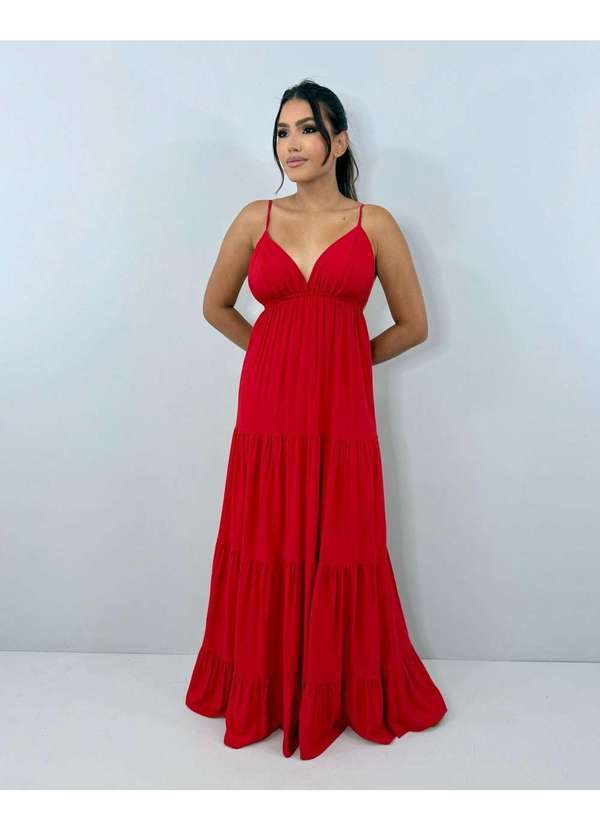 Closet Rc - Vestido Sophia Vermelho 5