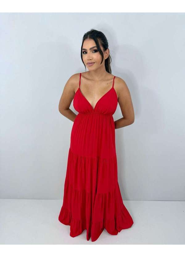 Closet Rc - Vestido Sophia Vermelho 6