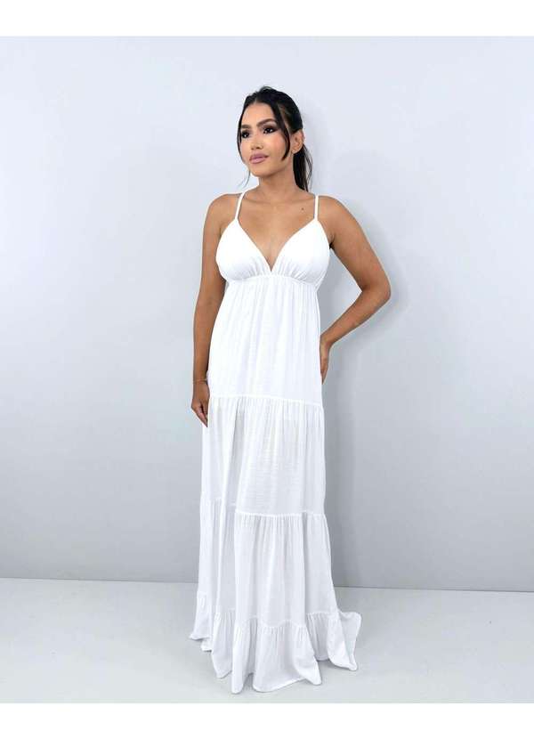 Closet Rc - Vestido Sophia Branco