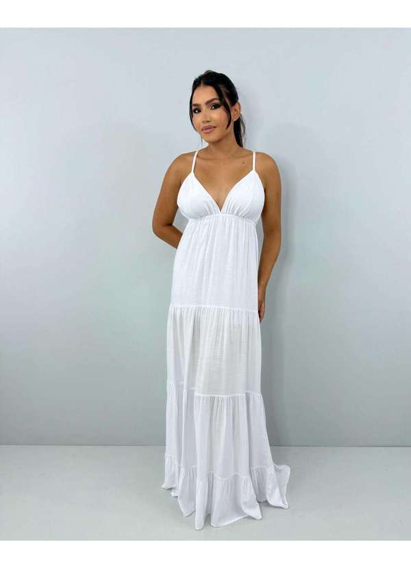 Closet Rc - Vestido Sophia Branco 2