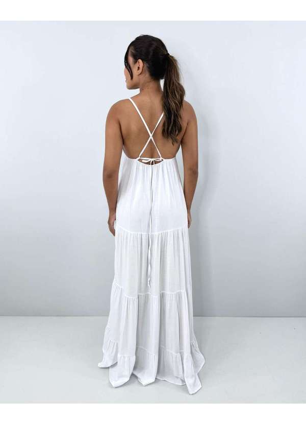 Closet Rc - Vestido Sophia Branco 4