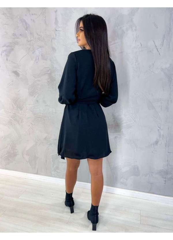 Closet Rc - Vestido Tamara Preto 2