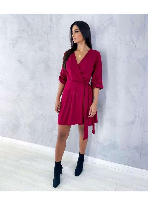 Closet Rc - Vestido Tamara Vermelho