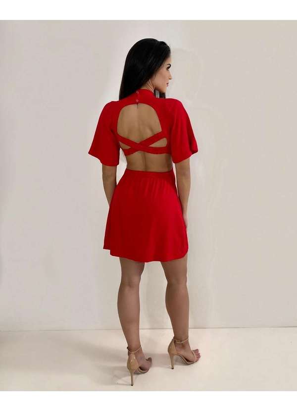 Closet Rc - Vestido Tânia Vermelho 5