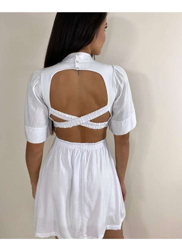 Closet Rc - Vestido Tânia Branco 2