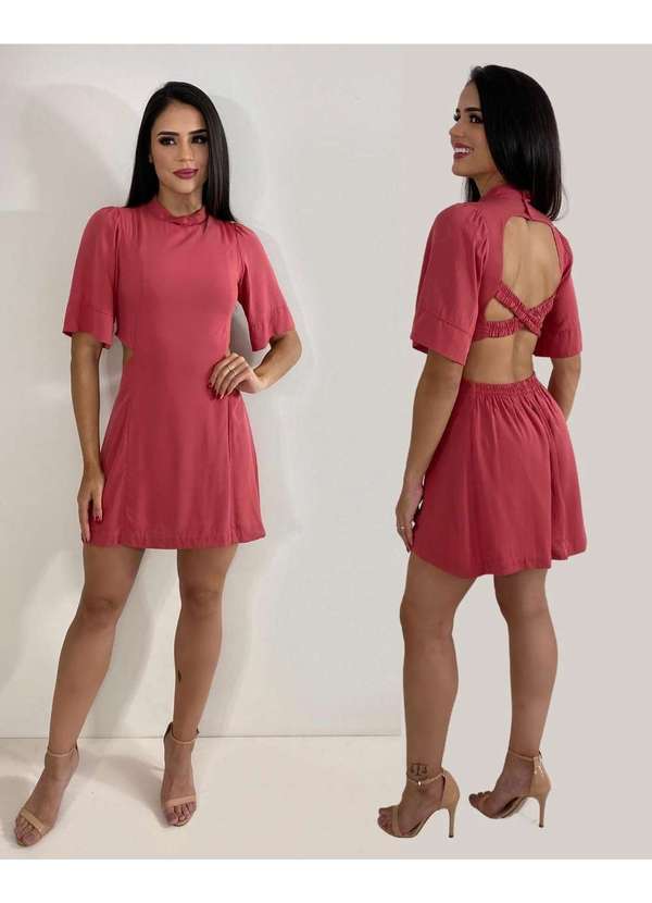 Closet Rc - Vestido Tânia Rosa 2