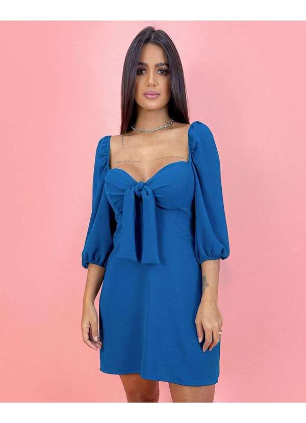Closet Rc - Vestido Tatiane Azul