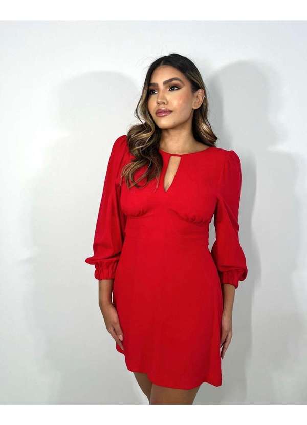 Closet Rc - Vestido Tayla Vermelho 9