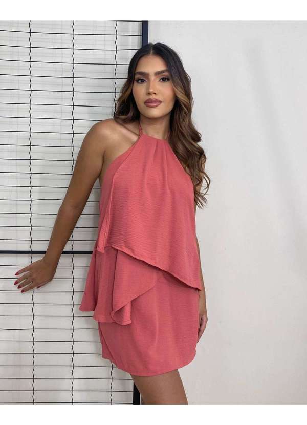 Closet Rc - Vestido Tiffany Rosa