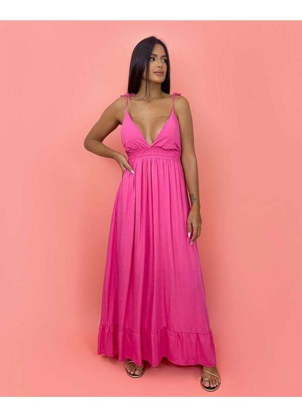 Closet Rc - Vestido Valentina Longo Rosa