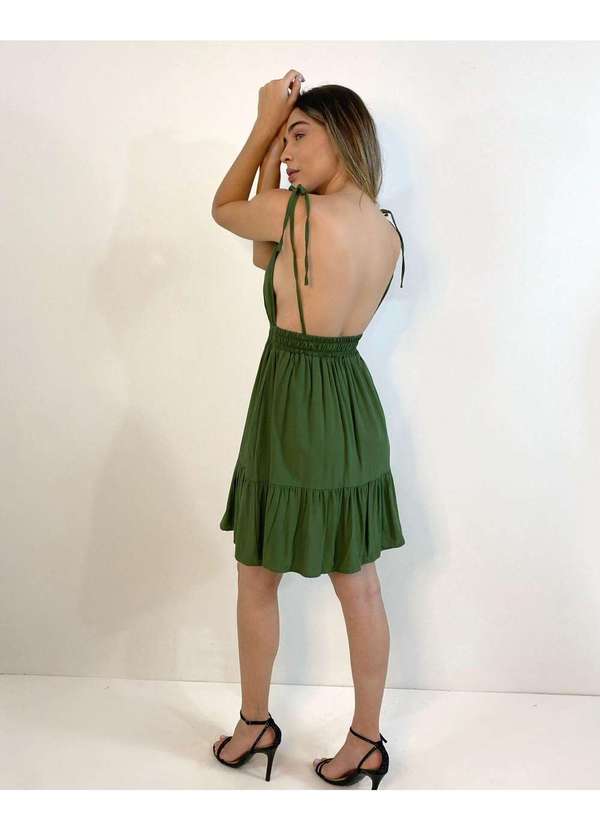 Closet Rc - Vestido Valentina Verde 2