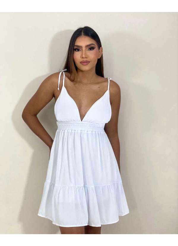 Closet Rc - Vestido Valentina Branco