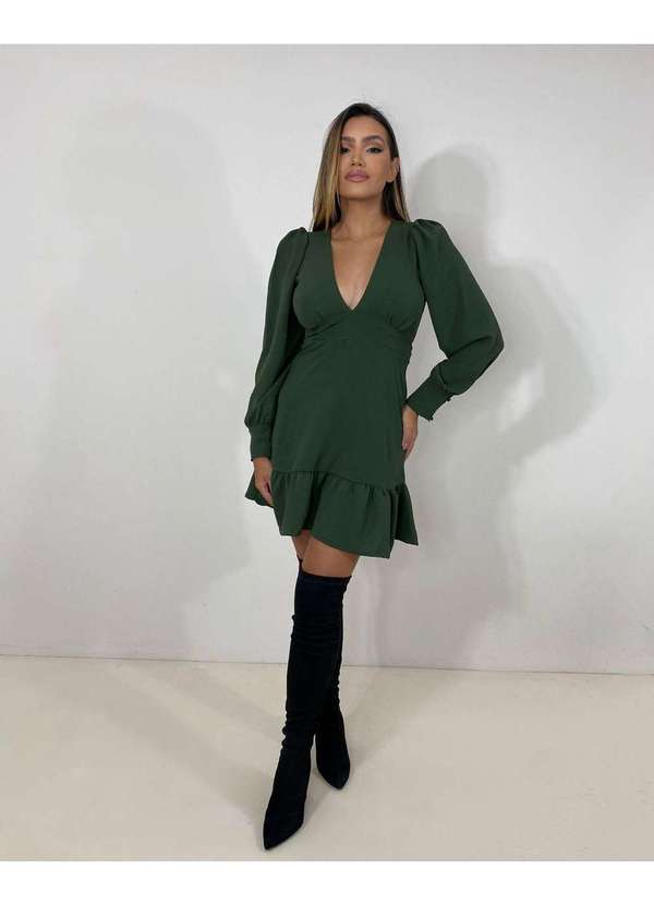 Closet Rc - Vestido Vania Verde