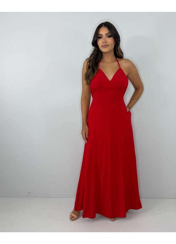 Closet Rc - Vestido Victória Vermelho