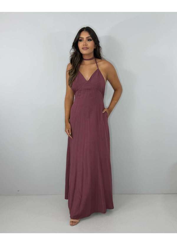 Closet Rc - Vestido Victória Marrom