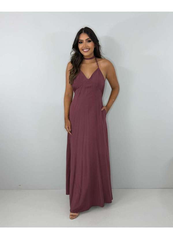 Closet Rc - Vestido Victória Marrom 8