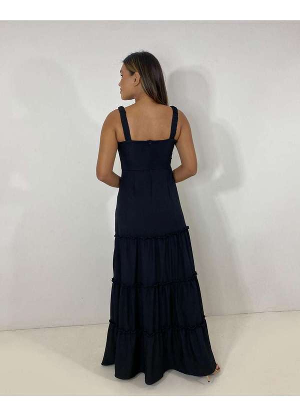 Closet Rc - Vestido Vivi Preto 4