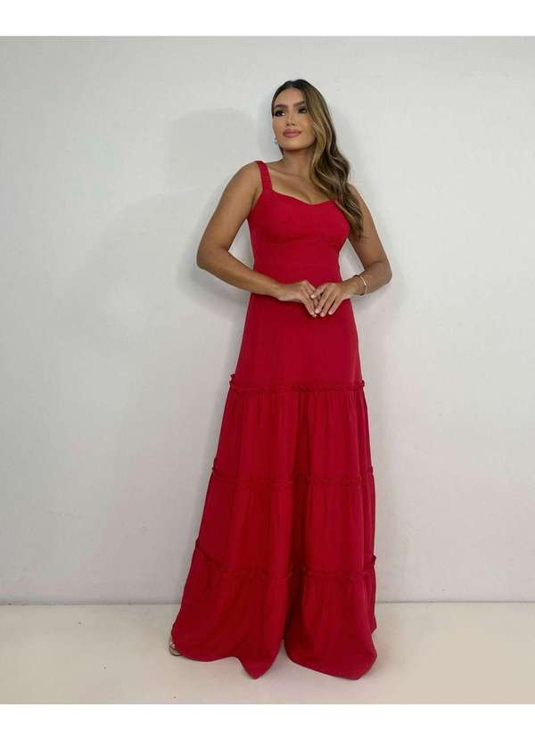 Closet Rc - Vestido Vivi Vermelho 2