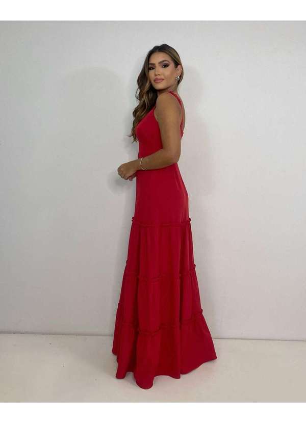 Closet Rc - Vestido Vivi Vermelho 6