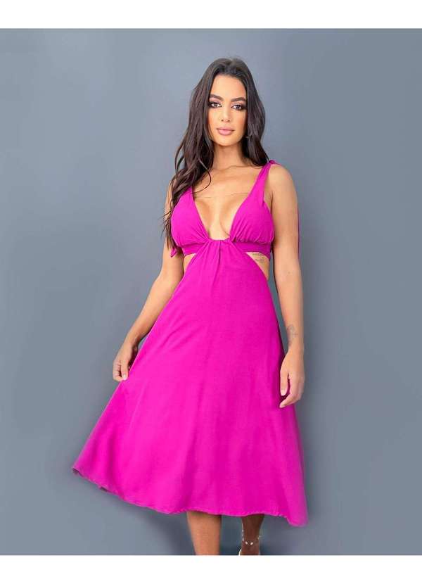 Closet Rc - Vestido Viviane Rosa