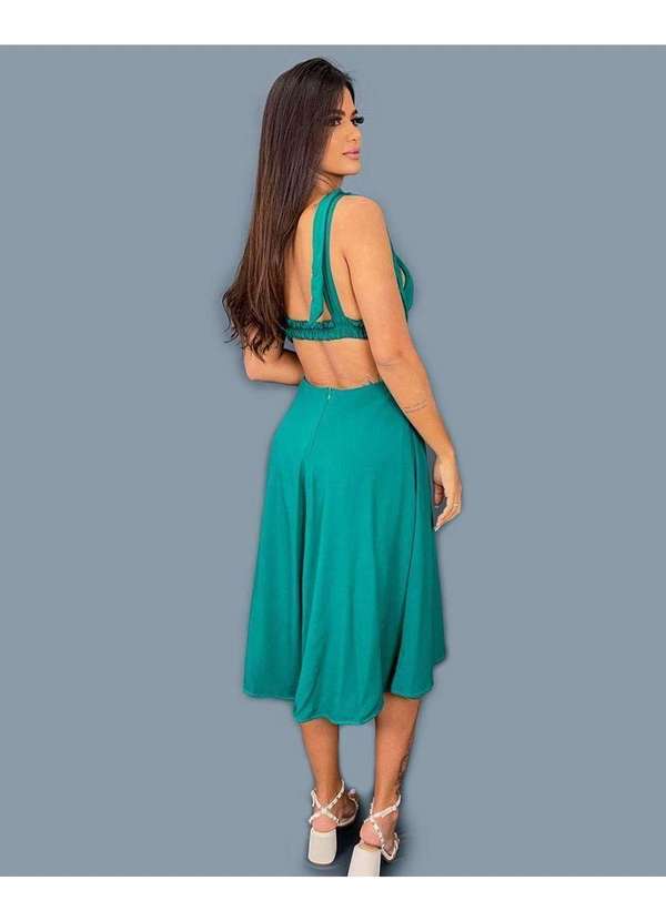 Closet Rc - Vestido Viviane Verde 4