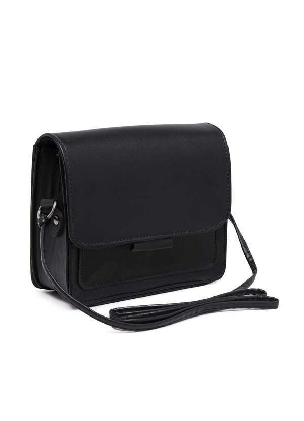 Luma Ventura - Bolsa Mini Feminina Alça Transversal Irene Black Black