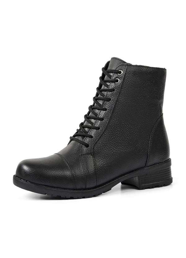Sandro Moscoloni - Bota Feminina Coturno Sandro Moscoloni Couro Renata Black Black 4