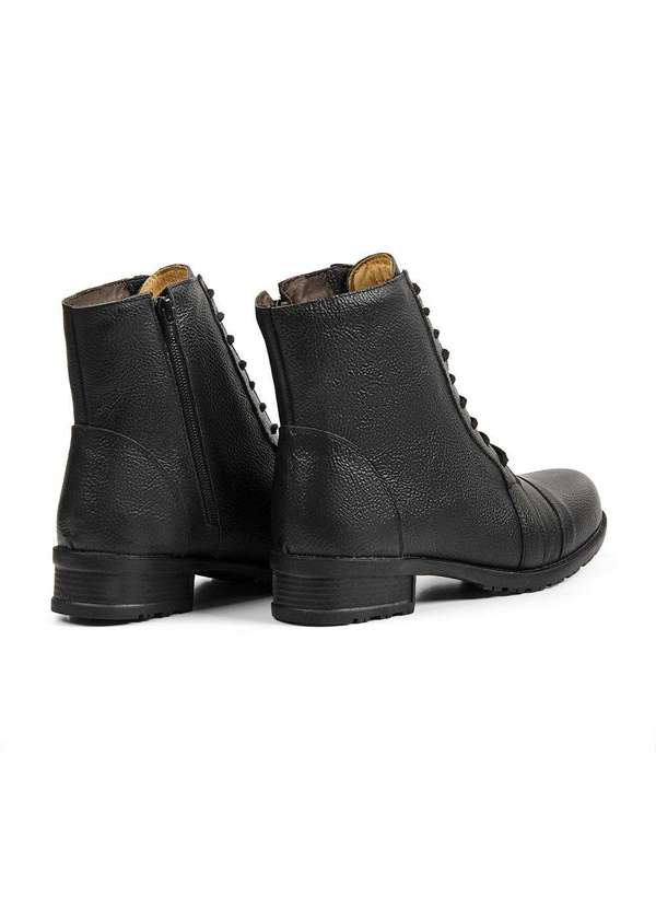 Sandro Moscoloni - Bota Feminina Coturno Sandro Moscoloni Couro Renata Black Black 5