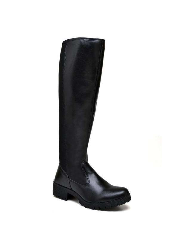 Luma Ventura - Bota Montaria Feminina Luma Ventura Nina Preto Black