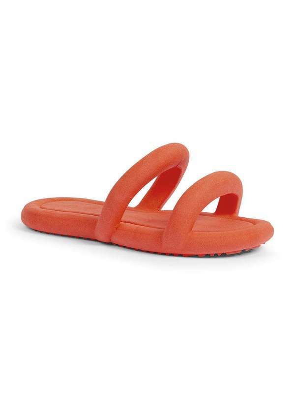 Luma Ventura - Chinelo Feminino Slide Nuvem Free Bloom Usefreedom Laranja Orange