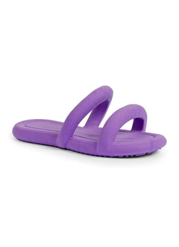 Luma Ventura - Chinelo Feminino Slide Nuvem Free Bloom Usefreedom Roxo Roxo