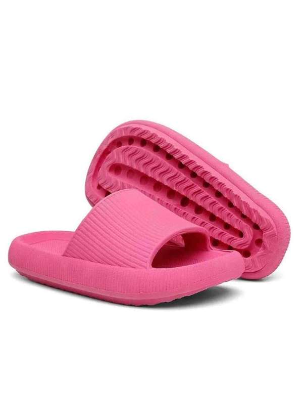 Luma Ventura - Chinelo Nuvem Slide Conforto Ergonômico Flexivel Babi Pink Pink 2