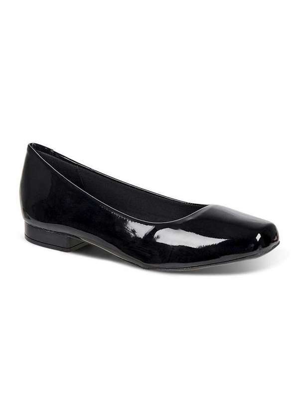 Luma Ventura - Sapatilha Feminina Luma Ventura Flor Preto Outlet Black