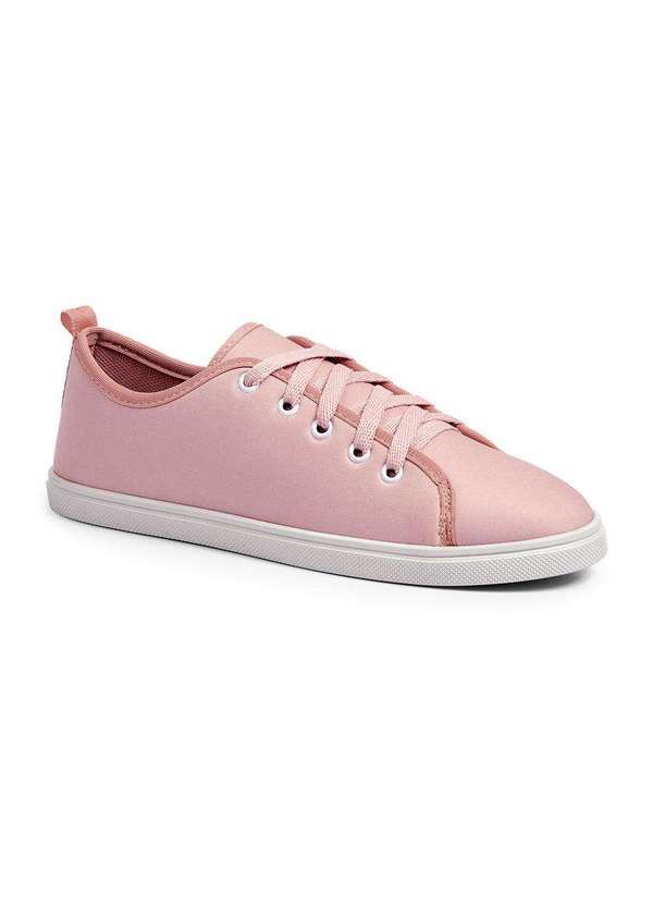 Luma Ventura - Tênis Feminino Casual Sapatênis Original Flat Form Rosa Pink