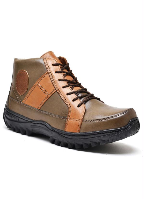 Sandro Moscoloni - Bota Adventure Masculina Sandro Moscoloni Asten Marrom Claro Tan
