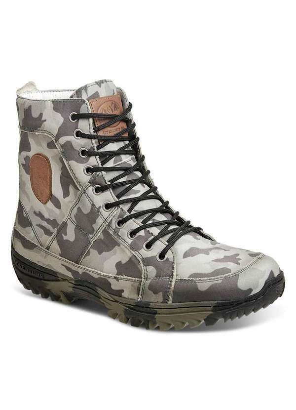 Sandro Moscoloni - Bota Adventure Masculina Sandro Moscoloni Perdizes Camuflada Camouflaged