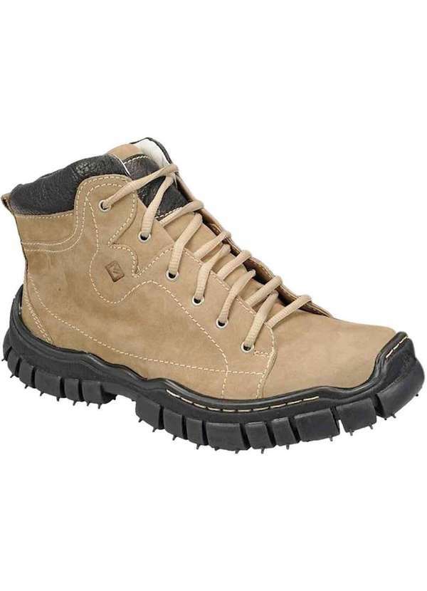 Sandro Moscoloni - Bota Adventure Masculina Sandro Moscoloni Rail Bege Rato