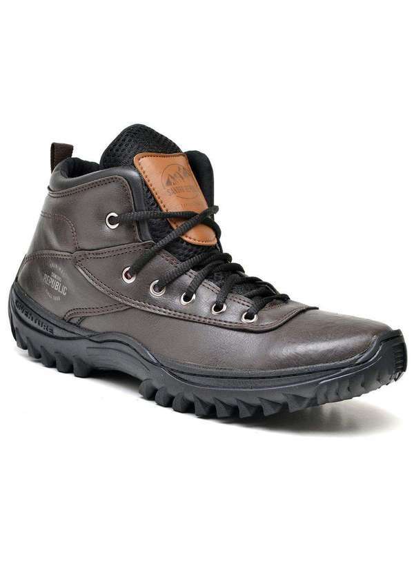 Sandro Moscoloni - Bota Adventure Sandro Republic Himalaia Marrom Escuro Coffee
