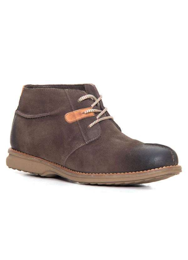 Sandro Moscoloni - Bota Casual Desert Masculina Sandro Moscoloni Calejero Marrom Brown