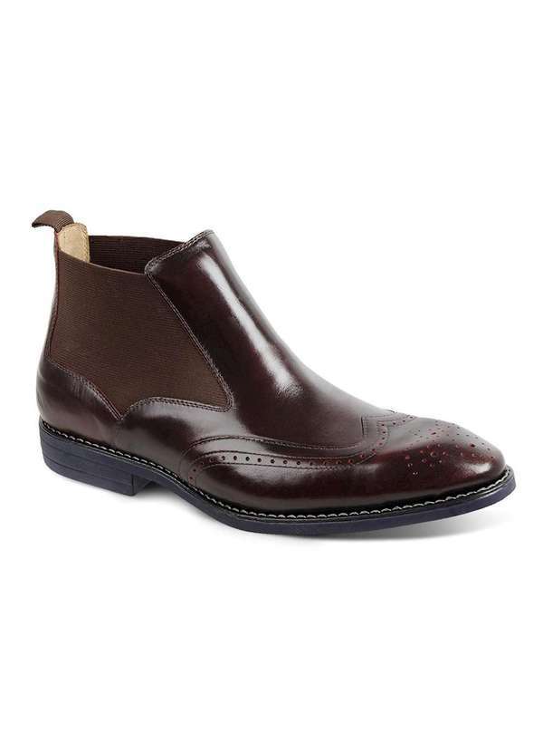 Sandro Moscoloni - Bota Chelsea Masculina Sandro Moscoloni Tratti Vinho Red