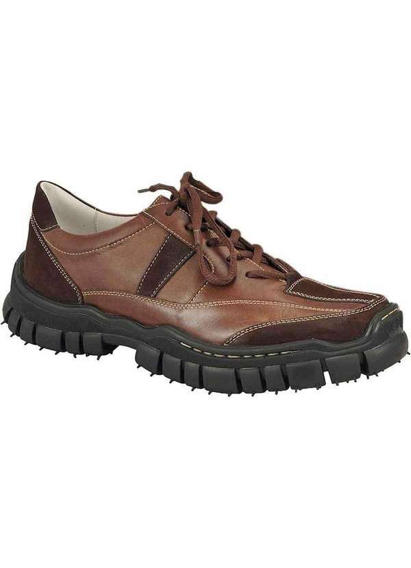 Sandro Moscoloni - Bota Masculina Cano Curto Sandro Moscoloni Logan Café/Troy Brown Troy