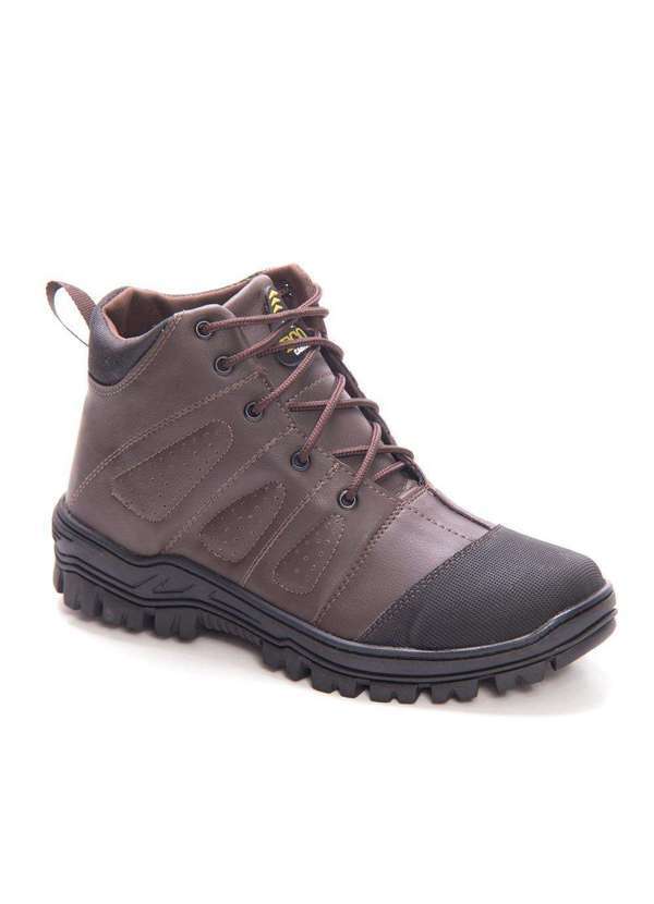 Eco Canyon - Bota Masculina Escalada Trilha Adventure Conforto Land Marrom Brown